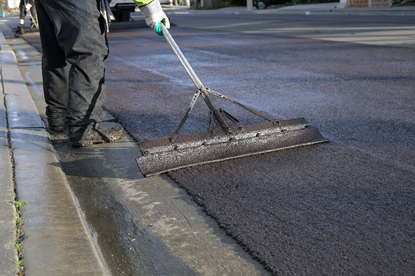 Asphalt sealcoating in Perris, CA